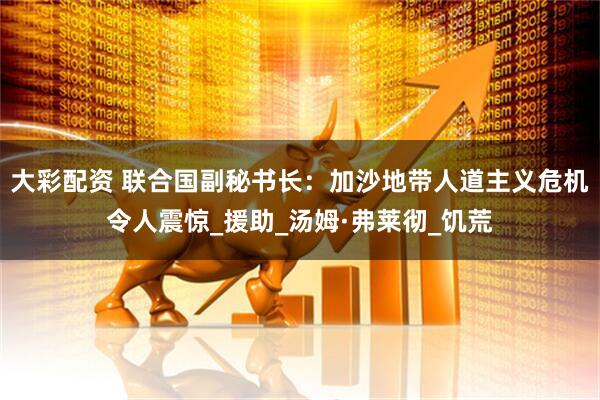 大彩配资 联合国副秘书长：加沙地带人道主义危机令人震惊_援助_汤姆·弗莱彻_饥荒
