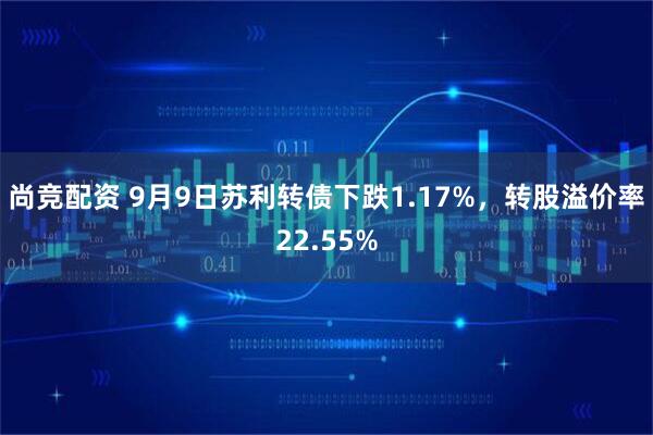 尚竞配资 9月9日苏利转债下跌1.17%，转股溢价率22.55%
