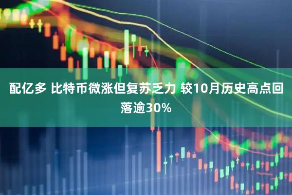 配亿多 比特币微涨但复苏乏力 较10月历史高点回落逾30%