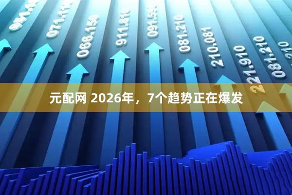 元配网 2026年，7个趋势正在爆发